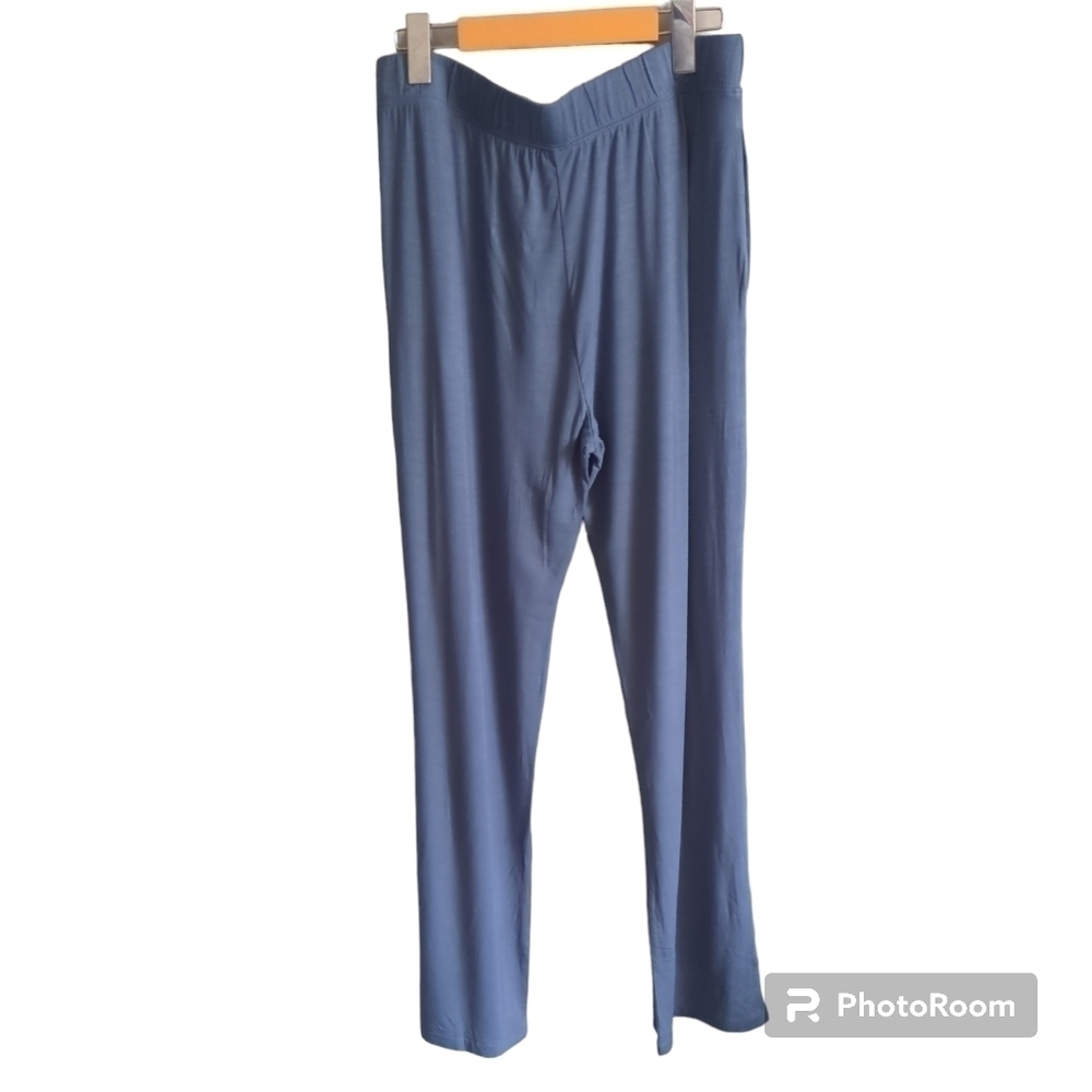 Kindred Bravely Slate Blue Straight‎ Leg Lounge Pants Size Medium
